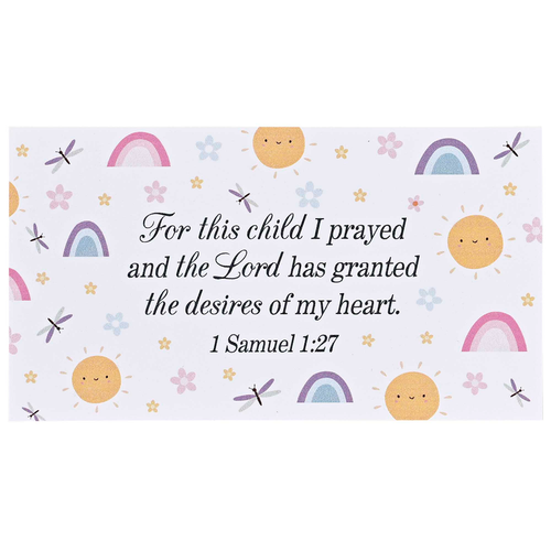 Magnet For This Child I Prayed 5x2.75