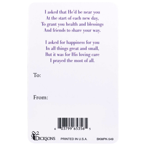 Pocketcard I Said A Prayer For You Today