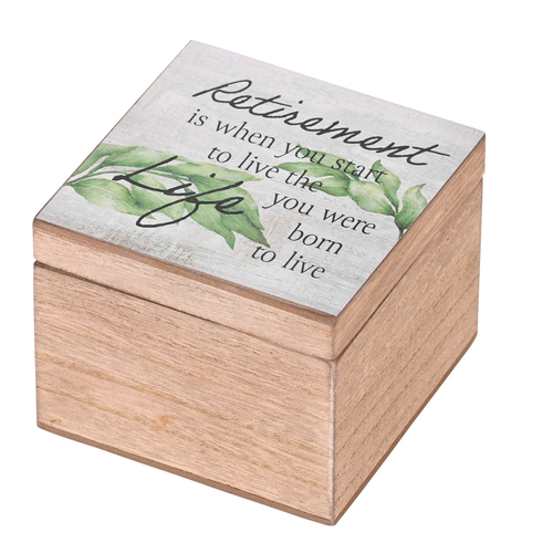 Keepsake Box Retirement Is When You 4x4