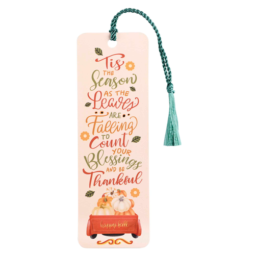 Tassel Bookmark Count Your Blessings