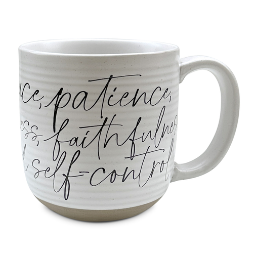 Mug White Fruit Of The Spirit Gal. 22-23