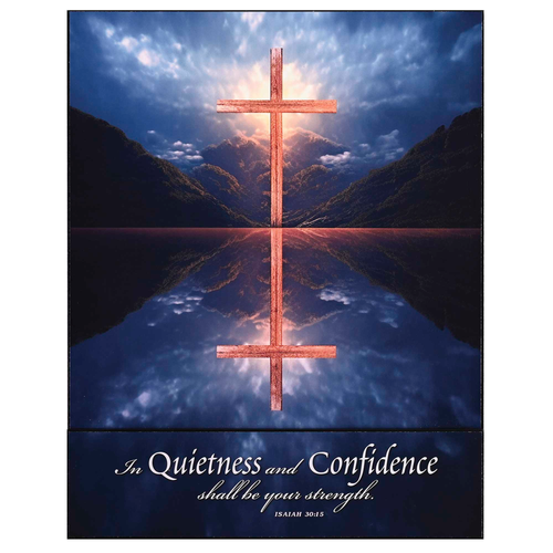 Stacked Wall Plaque In Quiet Confidence