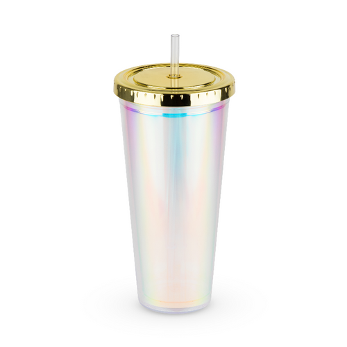 Iridescent Drink Tumbler By Blush