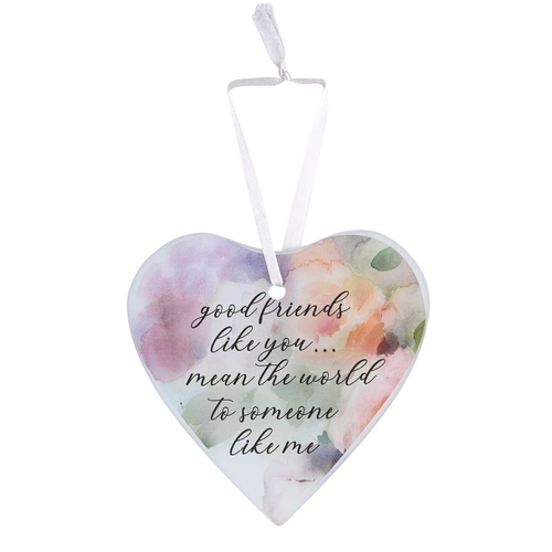 Glass Ornament Good Friend Like You