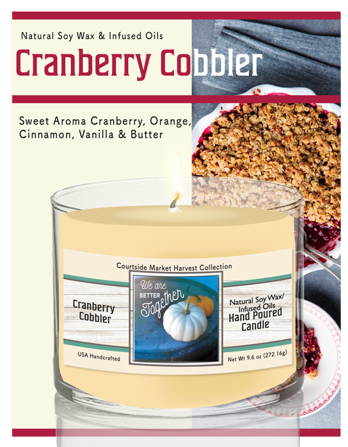 Courtside Market Better Together Soy Wax Candle in Glass Jar