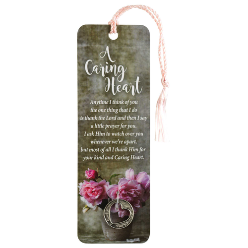 Tassel Coin Bookmark A Caring Heart