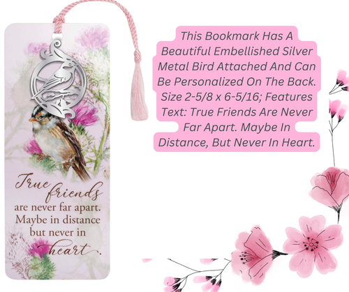 Ornament Bookcard True Friends Are