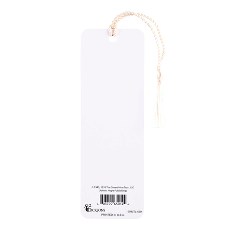 Tassel Bookmark How Great Thou Art
