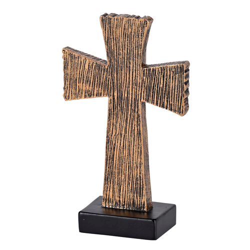 Tabletop Cross The Life Of Christ Resin