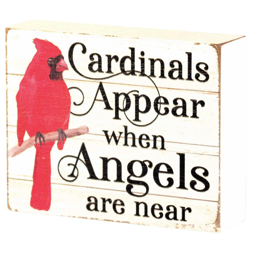 CARDINALS APPEAR WHEN ANGELS TABLETOP