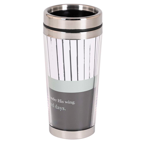 Travel Mug Hard Days Psalm 63:7 16 oz