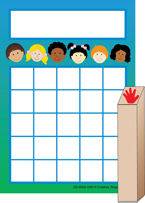 Kids Progress Pad/ Stamps Set
