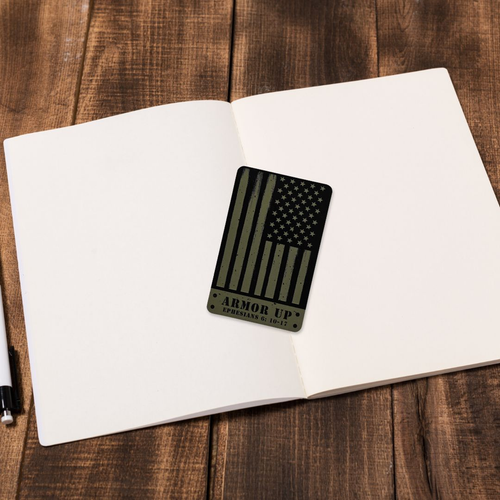 Pocketcard Flag Armor Up