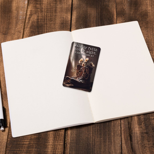 Pocketcard Walk By Faith Not By Sight