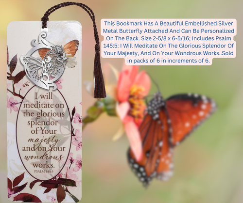 Ornament Bookcard I Will Meditate