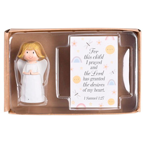 Angel Figurine For This Child I Prayed