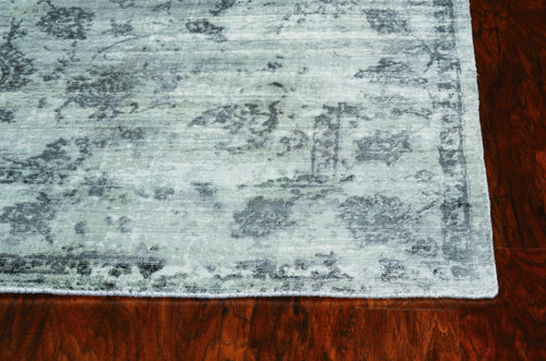 Homeroots Home Decor Indulge Rug, Grey, 39 x 63 Inches