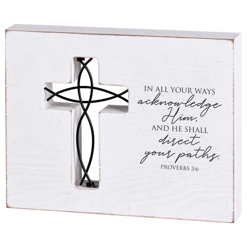 Tabletop Wire Plaque In All Your Ways