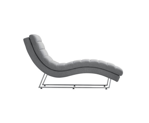 26" Grey Standard Sofa Chaise