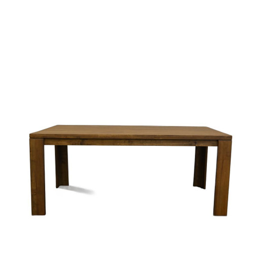 63" Walnut Solid Wood Dining Table