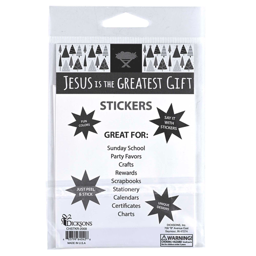 Sticker Sheets Jesus The Greatest Gift