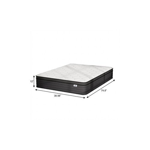 12" Twin Foam Hybrid Mattress