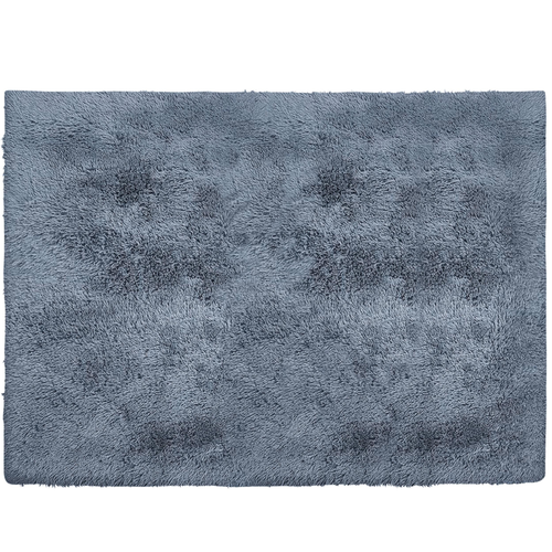 5' X 7' Gray Shag Non Skid Area Rug