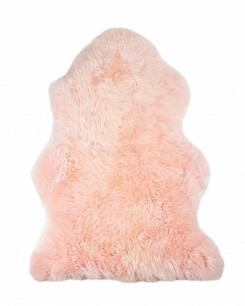 Homeroots Home Decor Rose New Zealand Natural Shearling Sheepskin Rug, 2 X 3 Inch