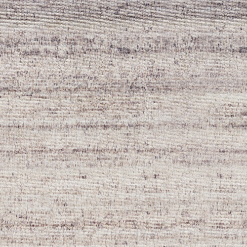 10' Ivory and Light Brown Abstract Washable Runner Rug