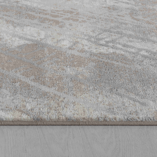 4' X 6' Brown Abstract Area Rug