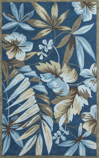 3' x 5' Polyester Ocean Area Rug
