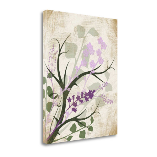 Lavender And Sage 2 Wrapped Canvas Print Living Room Wall Art