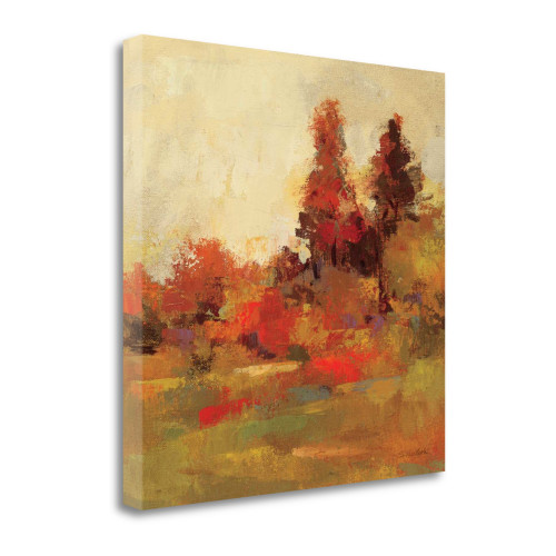 Fall Forest IV Wrapped Canvas Print Living Room Wall Art