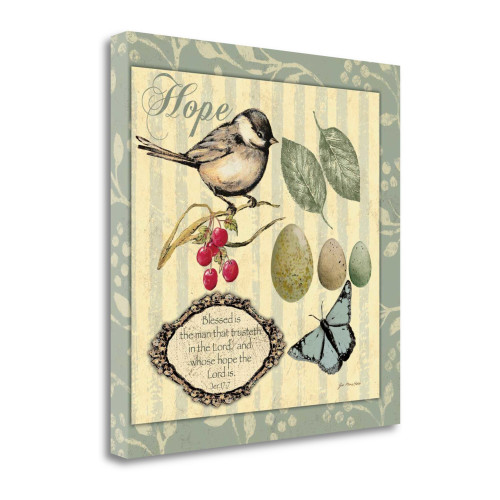 Hope 16 Wrapped Canvas Print Living Room Wall Art