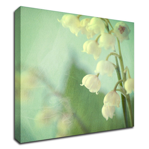 "Lily Of The Valley" Wrapped Canvas Print Wall Art