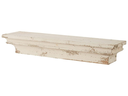 7" Solid Wood Wall Mounted Shelving Unit