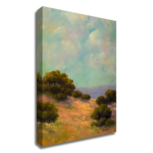 "Spring Hill" Wrapped Canvas Print Wall Art