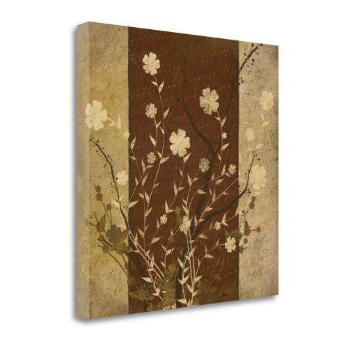 Flowers I Wrapped Canvas Print Living Room Wall Art