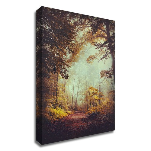 "Silent Forest" Wrapped Canvas Print Wall Art