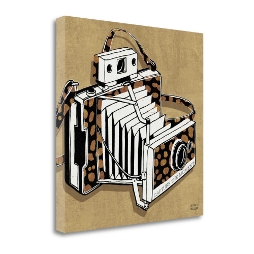 Analog Jungle Camera 1 Wrapped Canvas Print Living Room Wall Art
