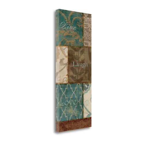 Live Laugh Love 3 Wrapped Canvas Print Living Room Wall Art