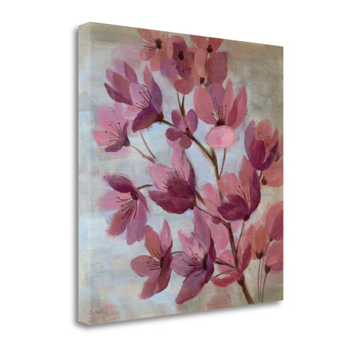 April Blooms I Wrapped Canvas Print Living Room Wall Art