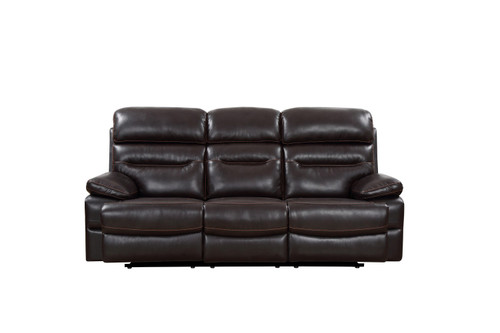 89" X 40" X 41" Brown Sofa