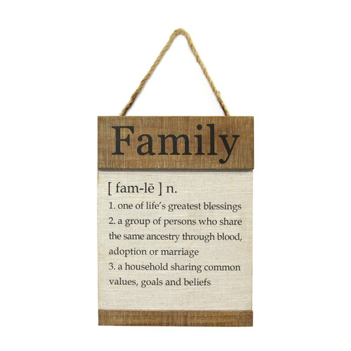 Family Definition Wall Decor
