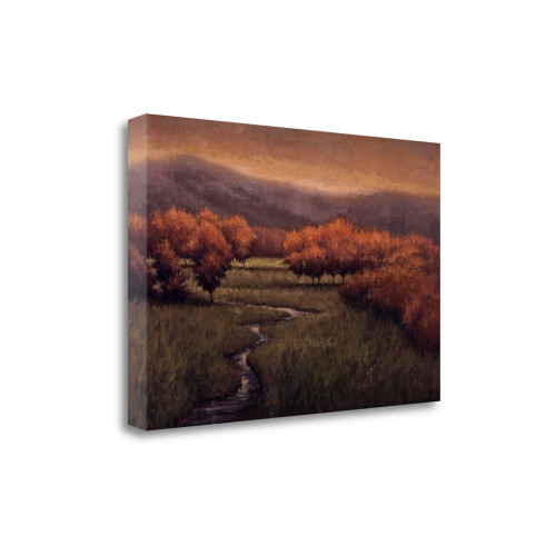 Morning Fescue 3 Wrapped Canvas Print Wall Art