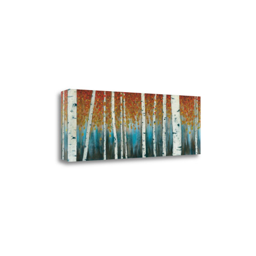 Birch Haven 1 Wrapped Canvas Print Living Room Wall Art