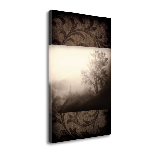 Early Morning Fog 2 Wrapped Canvas Print Living Room Wall Art