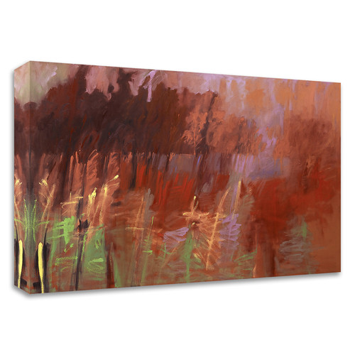 "Once Autumn" Wrapped Canvas Print Wall Art