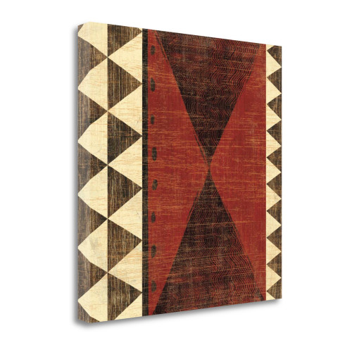 Patterns Of The Savanna II Wrapped Canvas Print Living Room Wall Art
