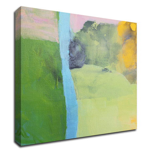 "Moon Haze" Wrapped Canvas Print Wall Art